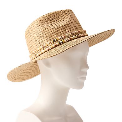 Women's Sonoma Goods For Life® Lux Spectrum Shine Trim Panama Hat
