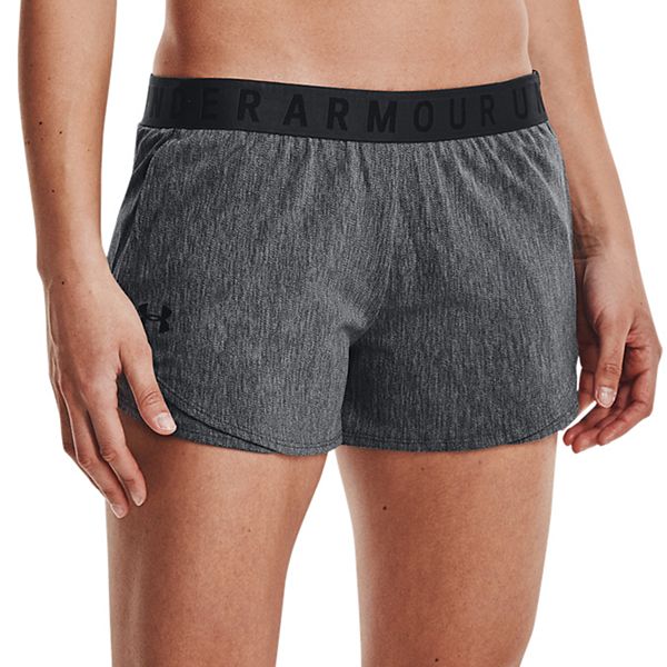 Women's Under Armour Play Up 3.0 Shorts - Jet Gray (X SMALL)