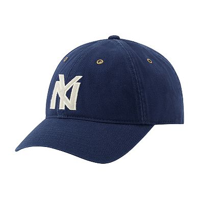 Men's Blue Marlin NY Black Yankees Baseball Hat