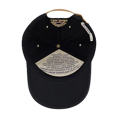 Men's Blue Marlin Birmingham Black Barons Baseball Hat