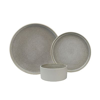 Sango Anderson Reactive Stoneware 12-piece Dinnerware Set