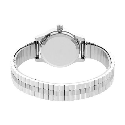 Timex® Women's Stainless Steel Expansion Band Watch - T2M826JT