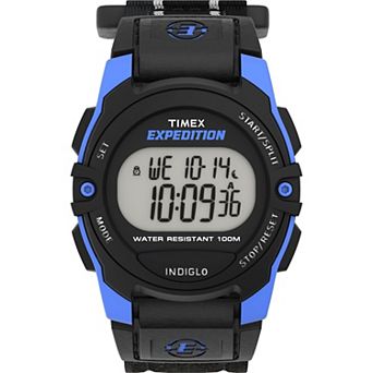 Timex® Unisex Expedition Chronograph-Alarm-Timer Fast Wrap Strap Digital Watch - T49660JT