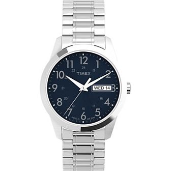 Timex® Men's Stainless Steel Expansion Band Watch - T2M9339J
