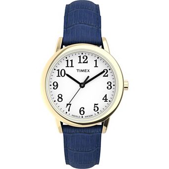 Timex® Women's Easy Reader Leather Strap Watch - T2N954JT