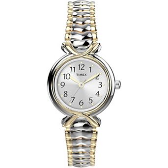 Timex® Women's Stainless Steel Expansion Band Watch - T21854JT