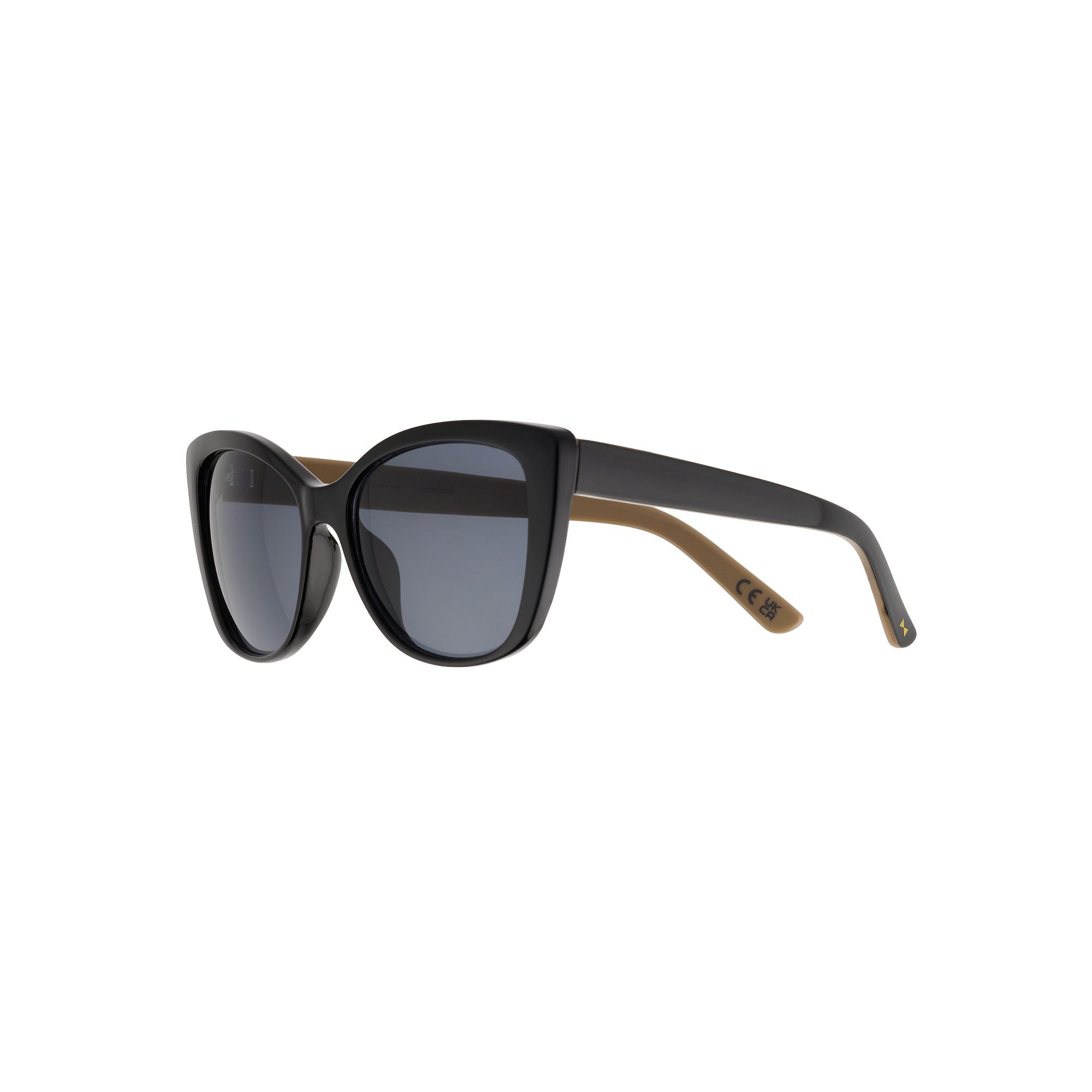 Womens LC Lauren Conrad Sinnia Cat Eye Sunglasses, Black
