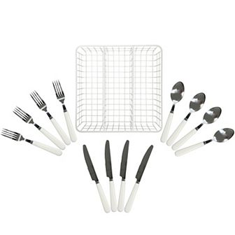 The Big One® 13 pc Flatware & Utensil Holder Set