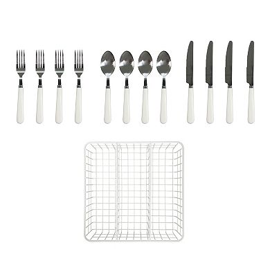 The Big One® 13-pc. Flatware & Utensil Holder Set