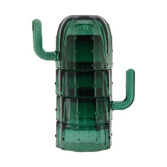 The Big One® 4 pc Cactus Glass Stacking Cup Set