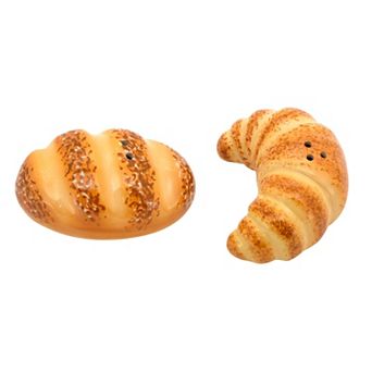 The Big One® Loaf & Croissant Salt and Pepper Shaker Set