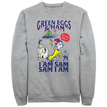 Men's Dr. Seuss Green Eggs And Ham Do you Like Them? Graphic Fleece