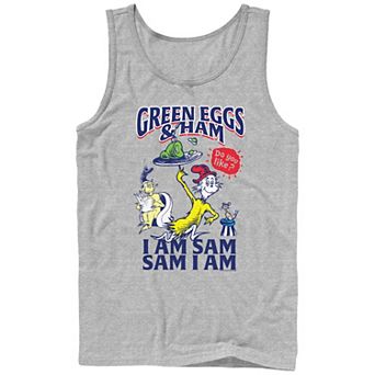 Men's Dr. Seuss Green Eggs And Ham Do you Like Them? Graphic Tank