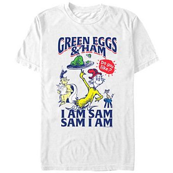 Men's Dr. Seuss Green Eggs And Ham Do you Like Them? Graphic Tee
