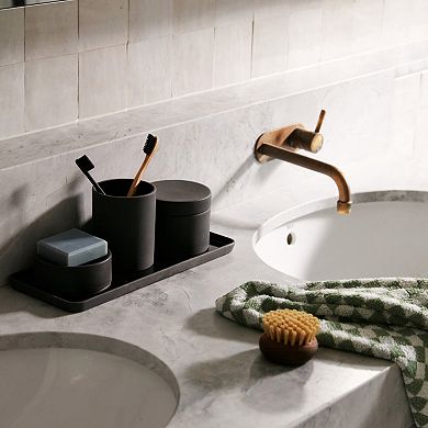 Sabbia - Bathroom Vanity Countertop Tray Kitchen Accessories - 32cm L X 13cm W X 1.5cm H