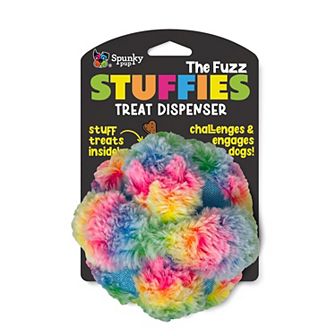 Spunky Pup Stuffies Treat-Dispensing The Fuzz Plush Toy