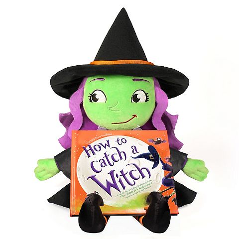 Детские мягкие игрушки Kohl's Cares How to Catch a Witch Plush and Book Set