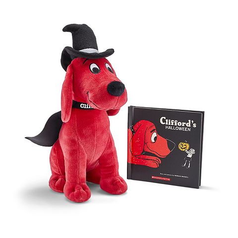 Детские мягкие игрушки Kohl's Cares Clifford Halloween Plush Toy and Book Bundle