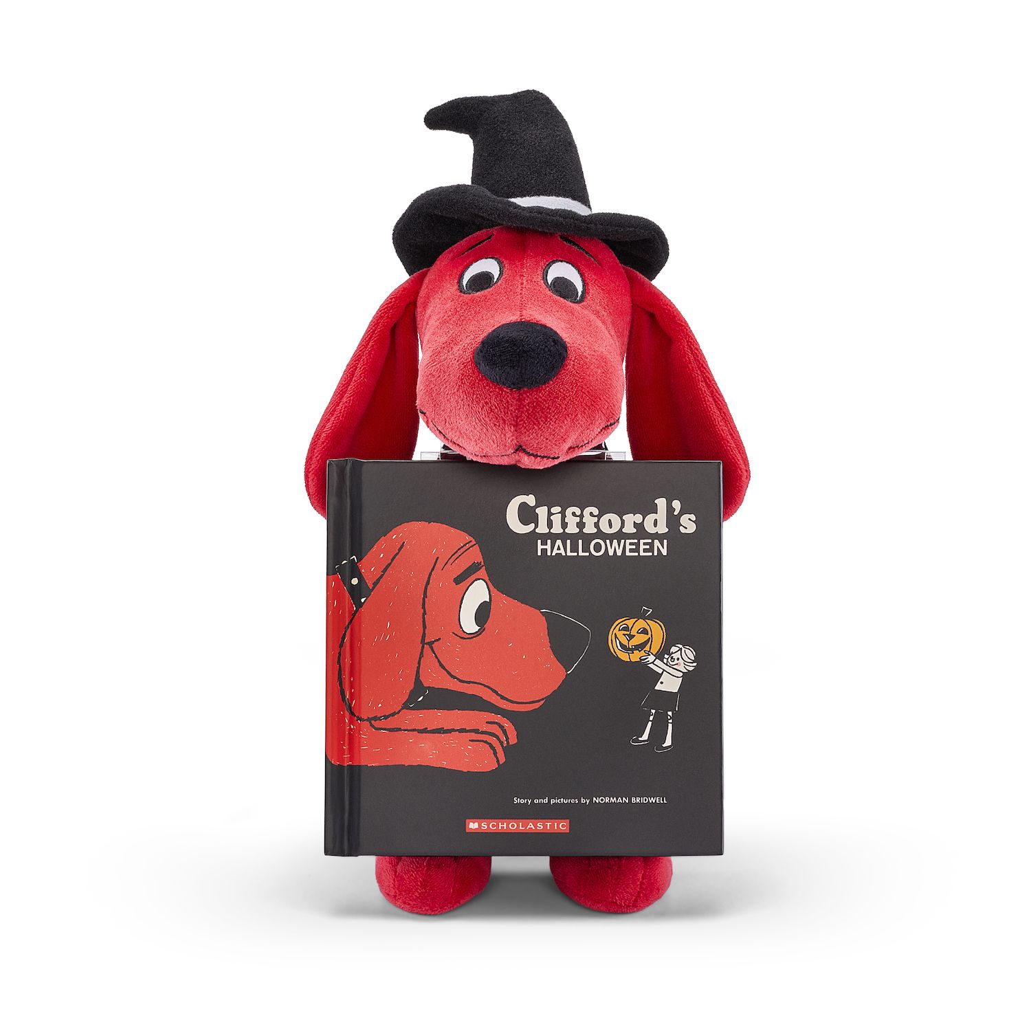 Детские мягкие игрушки Kohl's Cares Clifford Halloween Plush Toy and Book Bundle — фото 2