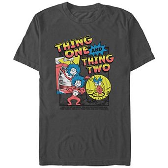 Men's Dr. Seuss Thing One And Thing Two Graphic Tee