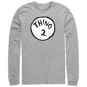 Men's Dr. Seuss Thing 2 Long Sleeve Graphic Tee