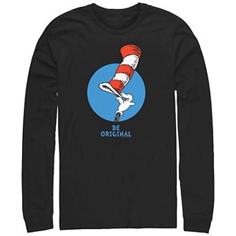 Men's Dr. Seuss Be Original Long Sleeve Graphic Tee