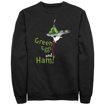 Men's Dr. Seuss Green Eggs And Ham Are Served Graphic Fleece