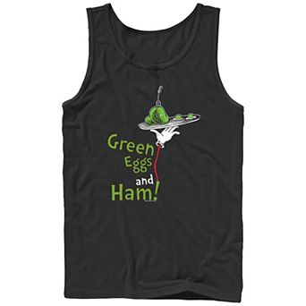 Men's Dr. Seuss Green Eggs And Ham Are Served Graphic Tank