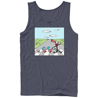 Men's Dr. Seuss The Cat In The Hat Crosswalk Graphic Tank