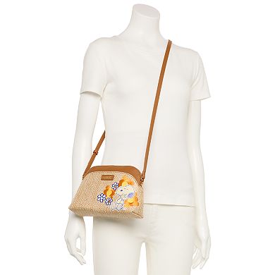 Peanuts Snoopy Spring Floral Crossbody Bag