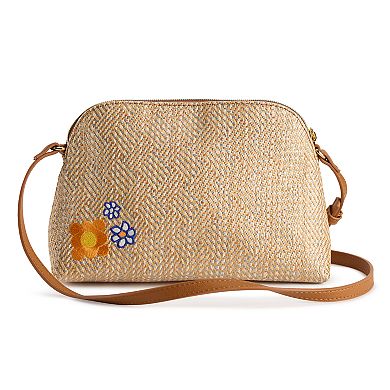Peanuts Snoopy Spring Floral Crossbody Bag
