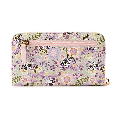 Disney's Minnie Mouse Floral Wristlet