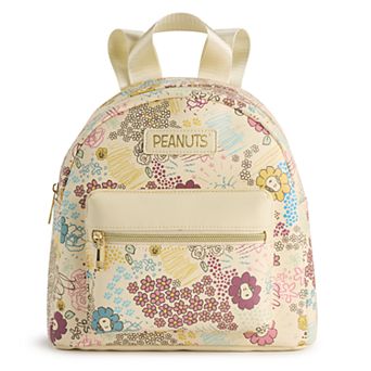 Peanuts Snoopy Cottage Floral Spring All Over Print Mini Backpack