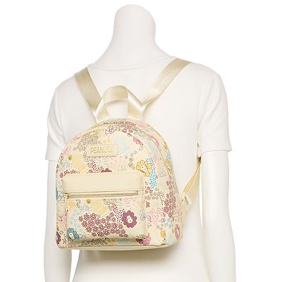 Peanuts Snoopy Cottage Floral Spring All Over Women\'s Mini Backpack Peanuts Snoopy Cottage Floral Spring All Over Print Mini  main image 3