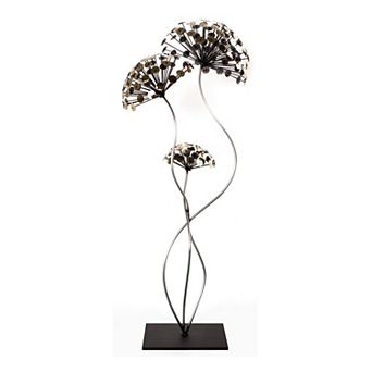 Dandelion's Dance Metal Sculpture Original Artwork