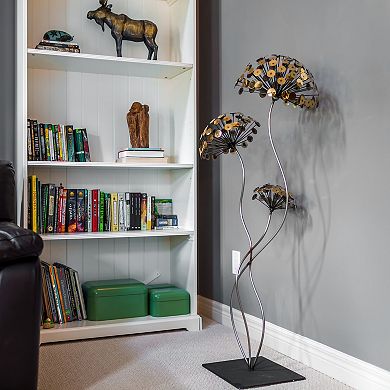 Dandelion's Dance Metal Sculpture Original Artwork