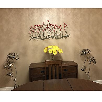 Dandelion's Dance Metal Sculpture Original Artwork
