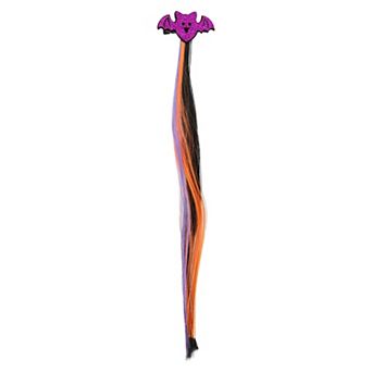 Bat Style Hair Clips Hairdo Clip for Women Black Orange Purple 1 pc