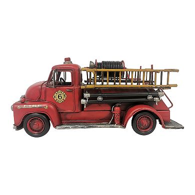 Fire Truck Metal Model