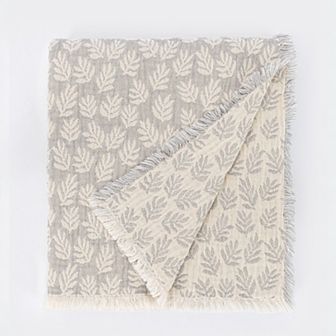 Discover Europe Made in Portugal Leaves Lumatex Throw
