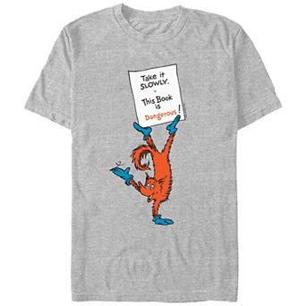 Men's Dr. Seuss This Book Is Dangerous Graphic Tee