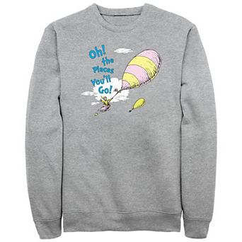 Men's Dr. Seuss Oh The Places You'll Go Graphic Fleece