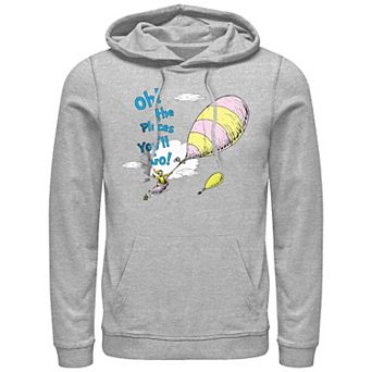Men's Dr. Seuss Oh The Places You'll Go Graphic Hoodie