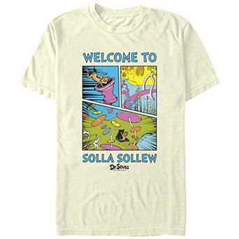 Men's Dr. Seuss Welcome To Solla Sollew Graphic Tee