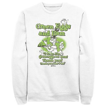 Men's Dr. Seuss I Do So Like Green Eggs And Ham Graphic Fleece