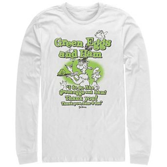Men's Dr. Seuss I Do So Like Green Eggs And Ham Long Sleeve Graphic Tee