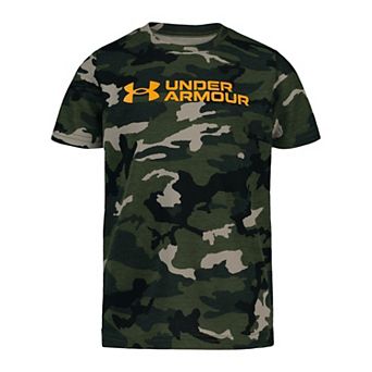 Boys 4-7 Under Armour AOP Tech Short Sleeve T-Shirt