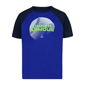 Boys 4-7 Under Armour Baseball Tech Raglan Short Sleeve T-Shirt
