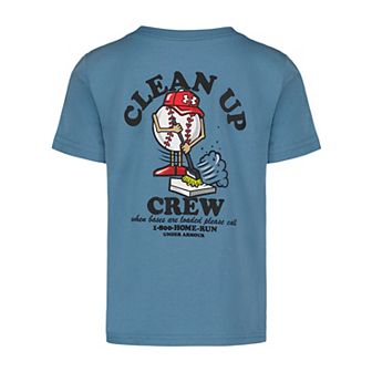 Boys 4-7 Under Armour Clean Up Crew Short Sleeve T-Shirt