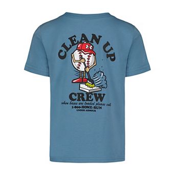 Boys 4-7 Under Armour Clean Up Crew Short Sleeve T-Shirt